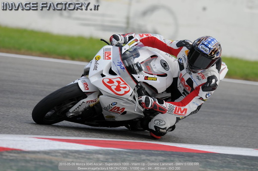 2010-05-09 Monza 0045 Ascari - Superstock 1000 - Warm Up - Dominic Lammert - BMW S1000 RR